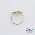 انگشتر طلا - طرح گل