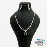سرویس طلا - گردنبند - دستبند - گوشواره - طرح اشک