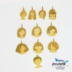 آویز طلا - طرح گیسو