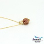 گردنبند طلا - طرح انار