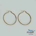 گوشواره طلا - طرح پیچک