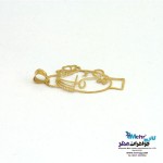 آویز طلا - طرح دختر