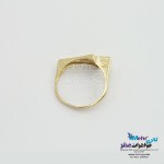 انگشتر طلا - طرح هندسی