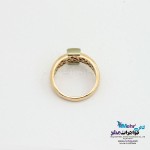 انگشتر طلا - طرح هندسی