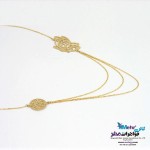 گردنبند طلا - طرح پروانه