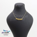 گردنبند طلا - طرح لوله ای