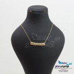 گردنبند طلا - طرح لوله ای