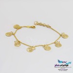 دستبند طلا - طرح کفشدوزک