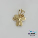 نیمست طلا - آویز و گوشواره - طرح شبدر