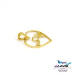 آویز طلا - طرح قلب