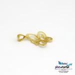 آویز طلا - طرح پروانه