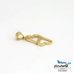 آویز طلا - طرح قلب