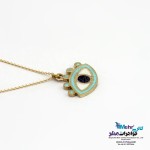 گردنبند طلا - طرح چشم نظر