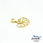 آویز طلا - طرح هندسی