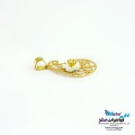 آویز طلا - طرح بته جقه