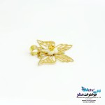 آویز طلا - طرح پروانه