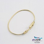 دستبند النگویی طلا - طرح کلید