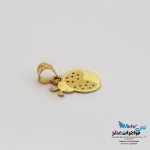 آویز طلا - طرح کفشدوزک