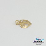 آویز طلا - طرح حروف الفبای لاتین