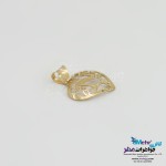 آویز طلا - طرح حروف الفبای لاتین