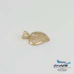 آویز طلا - طرح حروف الفبای لاتین