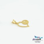 آویز طلا - طرح قلب