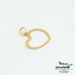 آویز طلا - طرح قلب