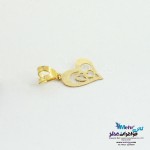 آویز طلا - طرح قلب
