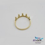 انگشتر طلا - طرح تاج