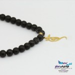 گردنبندرو لباسی طلا و سنگ - طرح احمد