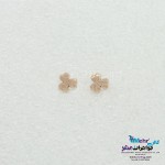 گوشواره طلا - طرح شبدر
