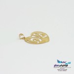آویز طلا - طرح قلب
