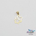 نیم ست طلا - آویز و گوشواره - طرح ستاره