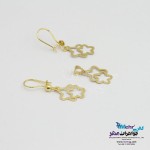 نیم ست طلا - آویز و گوشواره - طرح ستاره