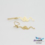 گوشواره طلا - طرح اسم درسا
