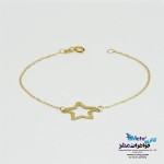 دستبند طلا - طرح ستاره