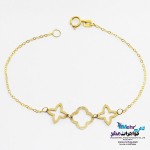 دستبند طلا - طرح ونکلیف