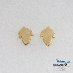 گوشواره طلا - طرح برگ
