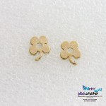 گوشواره طلا - طرح گل