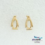 گوشواره طلا - طرح پنگوئن