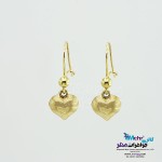 گوشواره طلا - طرح قلب