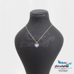 گردنبند طلا - طرح قلب