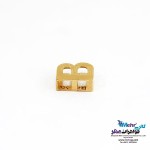 آویز طلا - طرح حروف الفبای لاتین
