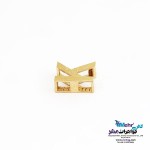 آویز طلا - طرح حروف الفبای لاتین