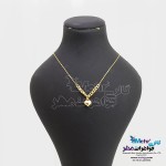 گردنبند طلا - طرح قلب