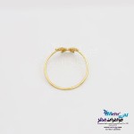 انگشتر طلا - طرح پروانه