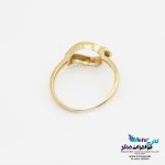 انگشتر طلا - طرح بته جقه