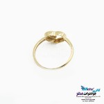 انگشتر طلا - طرح قلب