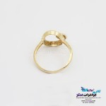 انگشتر طلا - طرح هندسی