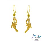 گوشواره طلا - طرح طوطی